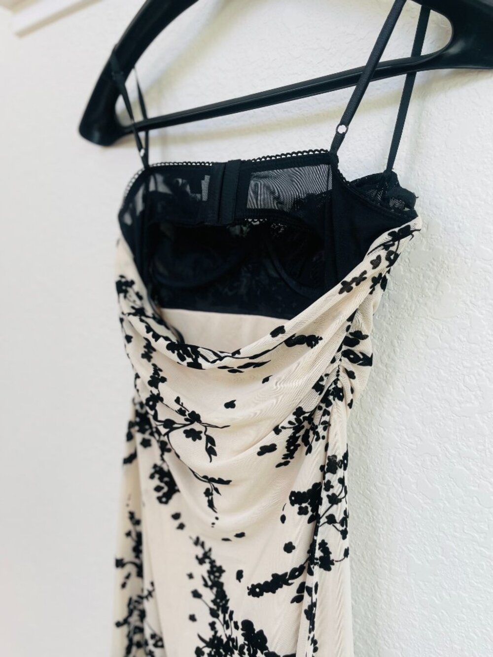 Bra Top Mesh Long Dress - Picture 6 of 7
